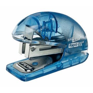 Rapid 10184032 - Baby-Ray Heftgerät F4, Hellblau Transparent