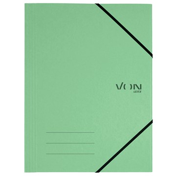 VON 30080050 - Leitz Eckspannermappe A4 mit elastischen Eckbändern, Karton, hellgrün