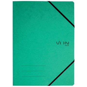 VON 30110055 - Leitz Eckspanner A4 mit elastischen Eckbändern, Karton, grün