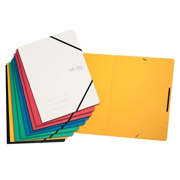 VON 30112099 - Leitz Eckspanner A4 mit elastischen Eckbändern, Karton, mehrfarbig, 10 Stück