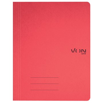 VON 30130025 - Leitz Schnellhefter A4, Karton, rot