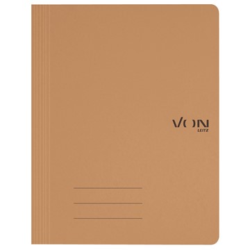 VON 30130075 - Leitz Schnellhefter A4, Karton, braun