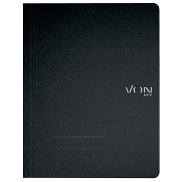 VON 30130095 - Leitz Schnellhefter A4, Karton, schwarz