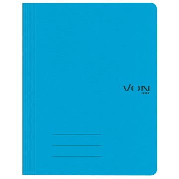 VON 30160035 - Leitz Schnellhefter A4, Recyclingkarton, blau