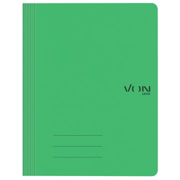 VON 30160055 - Leitz Schnellhefter A4, Recyclingkarton, grün