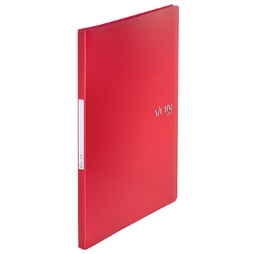 VON 46690025 - Leitz Sichtbuch A4 mit 30 Hüllen, PP, Rot