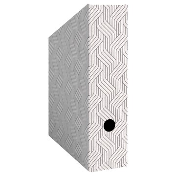 VON 61570001 - Leitz Stehsammler, 80 mm, 3er-Pack, Weiß