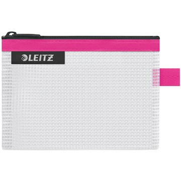 Leitz 40240023 - WOW Traveller Zip-Beutel wasserabweisend S, Pink