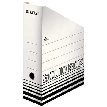 Leitz 46070001 - Solid Box Archiv Stehsammler, Weiß