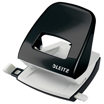 Leitz 50081095 - New NeXXt WOW Bürolocher (Metall), Schwarz