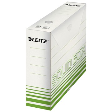 Leitz 61270050 - Solid Box Archiv-Schachtel 80 mm, Hellgrün