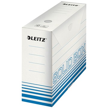 Leitz 61280030 - Solid Box Archiv-Schachtel 100 mm, Hellblau