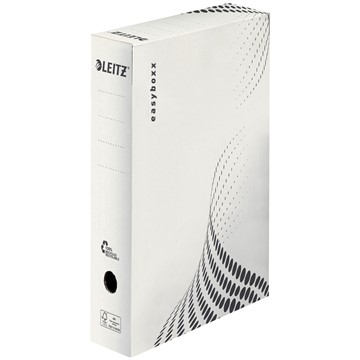 Leitz 61310000 - easyboxx Archiv-Schachtel 80 mm, Weiß