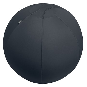 Leitz 65430089 - Ergo Active Sitzball mit Anti-Wegroll-Design, 75cm, Dunkelgrau