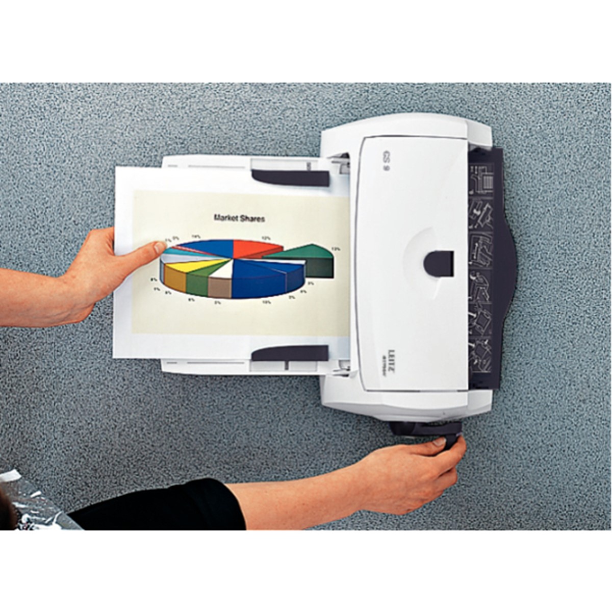 Leitz Office Kaltlaminator CS9, A4 Format, Weiß (LE18641)