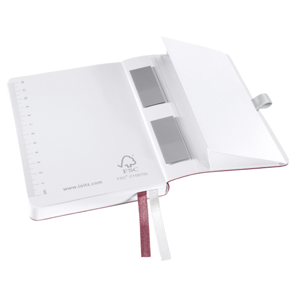 Leitz Style A4 Notizbuch - Hardcover 160 Seiten Kariert Mit Verschluss