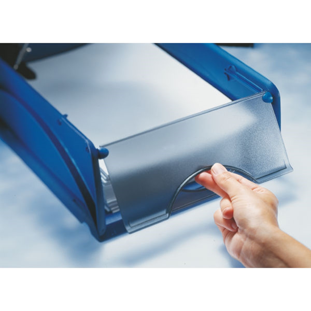 LEITZ Porte-Revues A4 "Sorty" Gris - Pour Classement Sous Chemises - Fond Cannele - Pack De 20