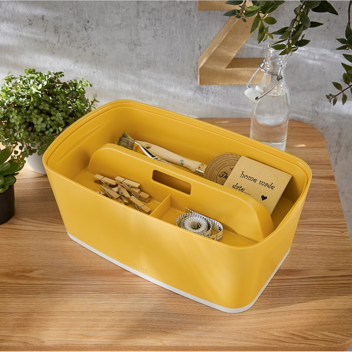 LEITZ Aufbewahrungsbox MyBox Cosy Klein mit Deckel, mit