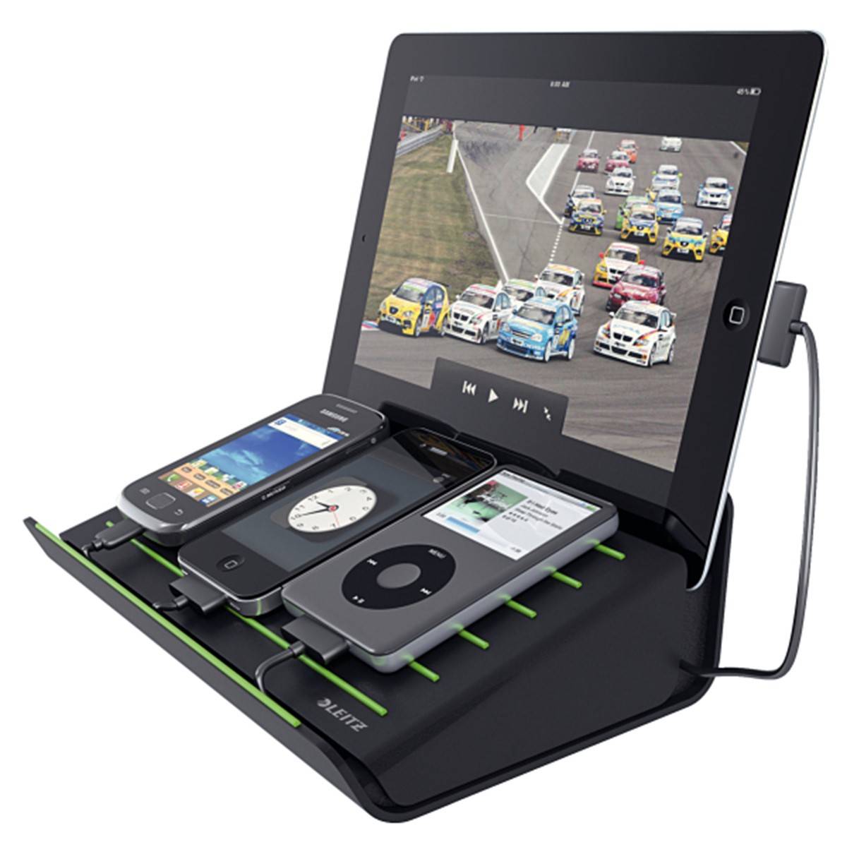 Leitz Complete Multi-Ladestation für Mobilgeräte, Schwarz (6264-00-95)