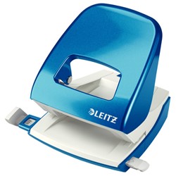 Leitz New NeXXt WOW Bürolocher (Metall), Blau Metallic