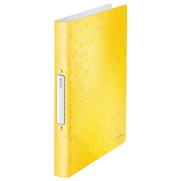 Leitz 42570016 - WOW Ringbuch, A4, Zitrone (gelb)