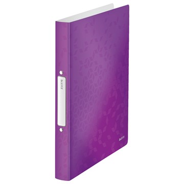 Leitz 42570062 - WOW Ringbuch, A4, Violett Metallic