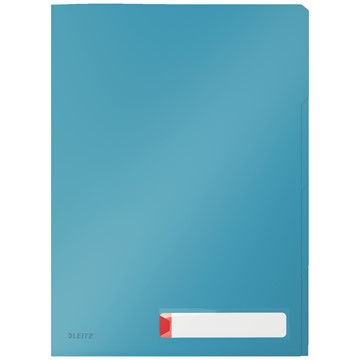 Leitz 47160061 - Cosy Privacy Sichthülle mit drei Fächern, A4, Blau