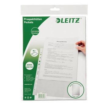 Leitz 47706002 - Standard Prospekthülle, A4, glasklar