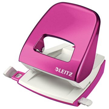 Leitz 50081023 - New NeXXt WOW Bürolocher (Metall), Pink Metallic